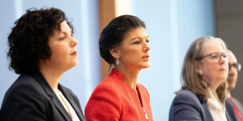 Wat kann d’Bündnis Sahra Wagenknecht offréieren? | © picture alliance / PIC ONE | Christian Ender