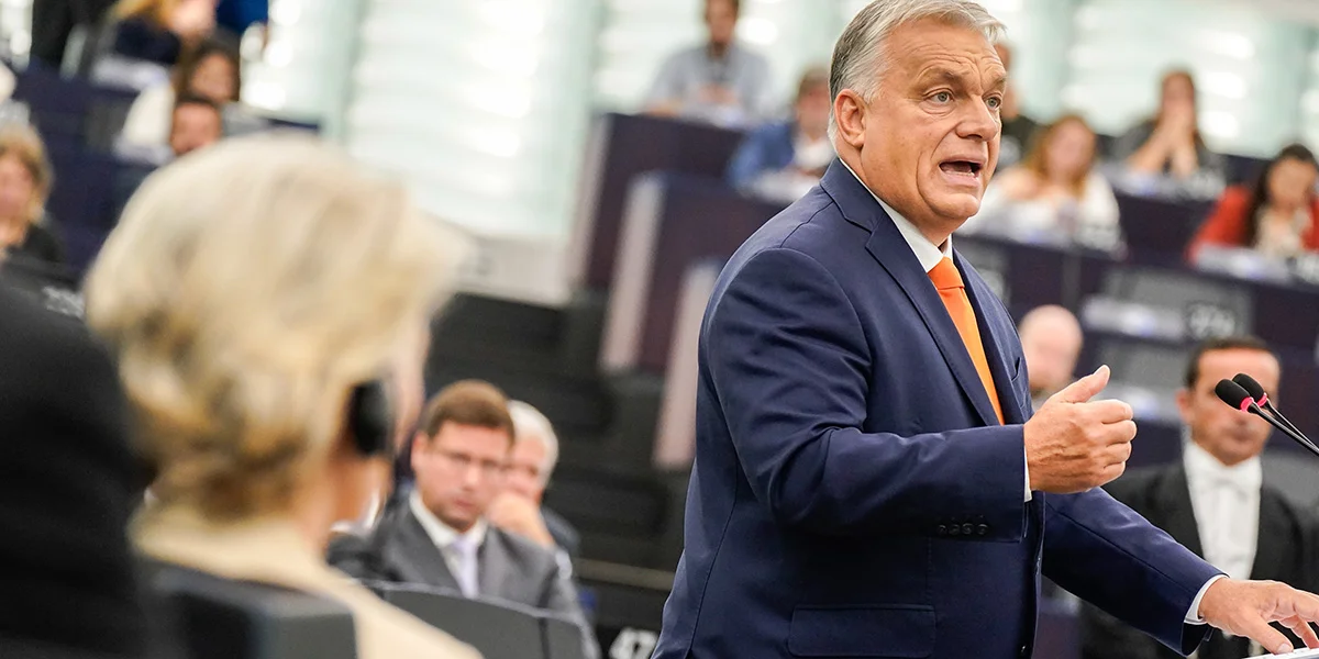 Orban schneit net gutt of | © European Union