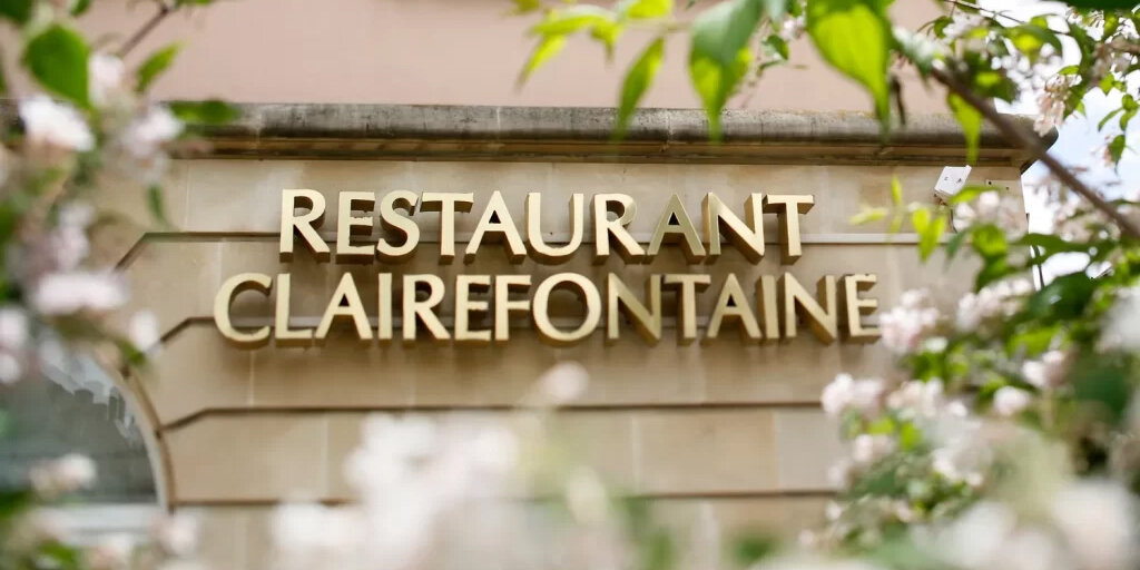 De Restaurant "Clairfontaine" an der Stad. | © Restaurant Clairfontaine