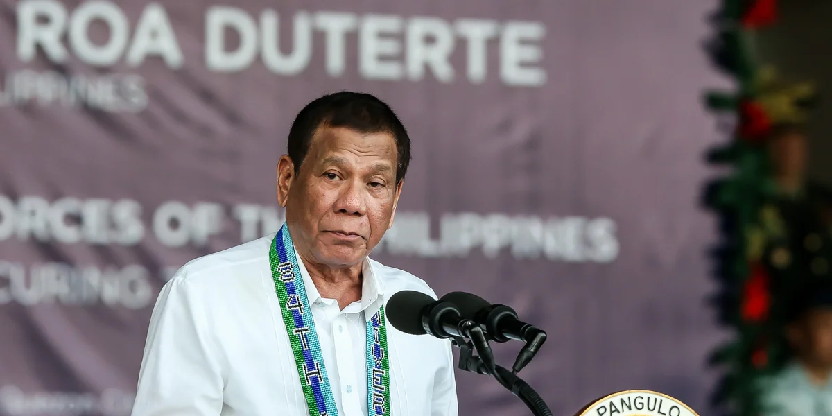 Fréiere President Rodrigo Duterte verhaft | © picture alliance / Photoshot