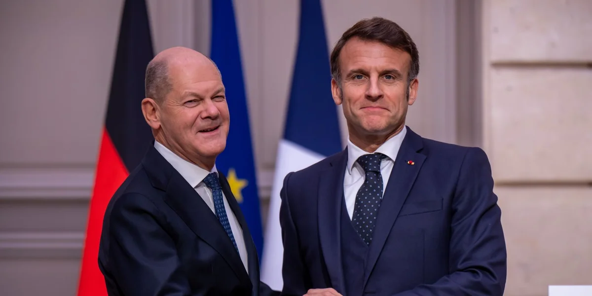 Macron a Scholz betounen d'Wichtegkeet vun engem gëeenten Europa | © picture alliance/dpa | Michael Kappeler