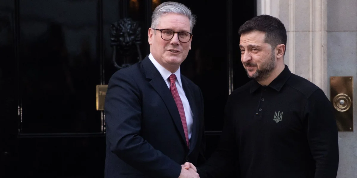 Keir Starmer a Wolodymyr Selenskyj | © picture alliance / Photoshot