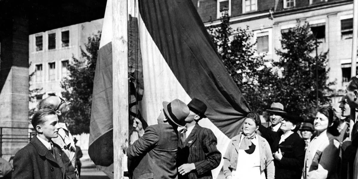 Wéi den 8. Mee 1945 zu Lëtzebuerg gefeiert gouf | © picture alliance  Usis-DiteLeemage