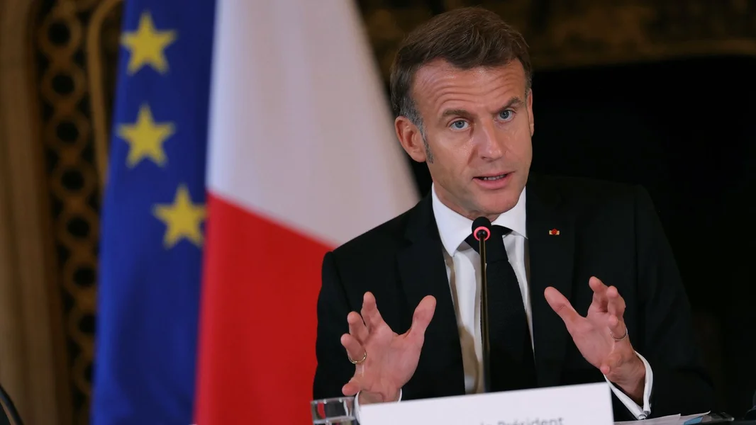 Emmanuel Macron: EU muss méi souverän ginn, fir mat China an den USA mathalen ze kennen | © EPA/THOMAS SAMSON / POOL MAXPPP OUT