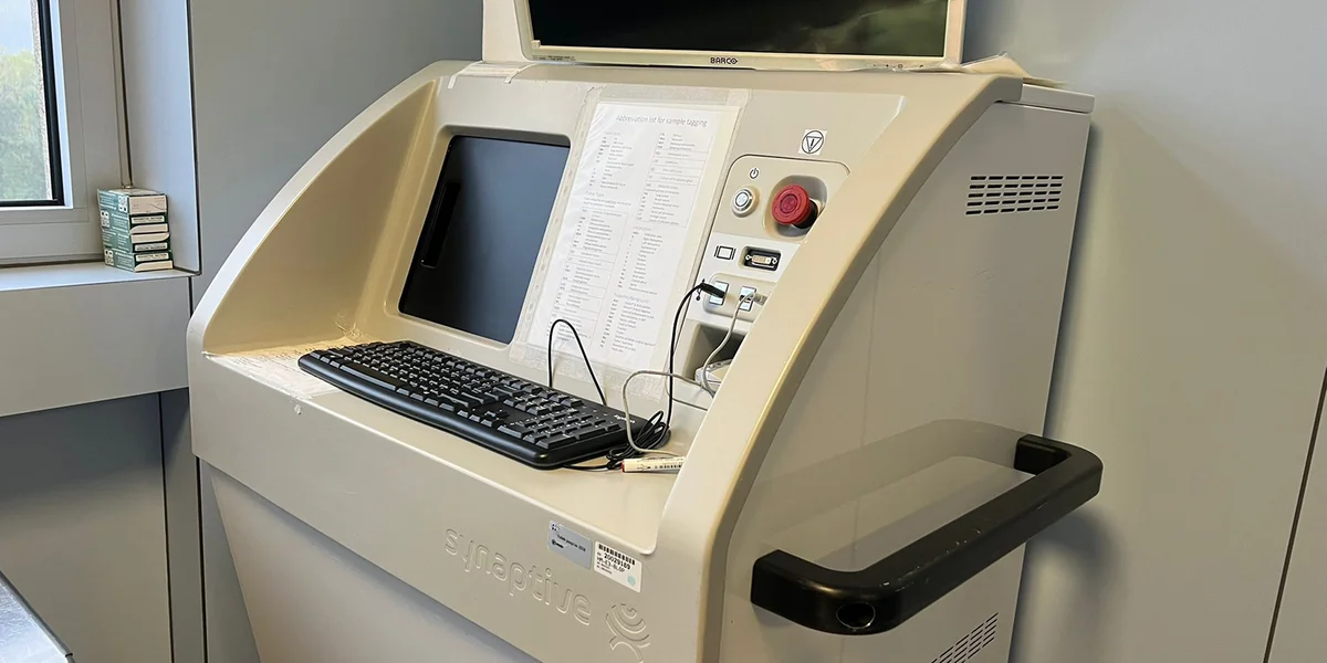 De Raman-Spektroskop am CHL. | © Sophie Schroeder