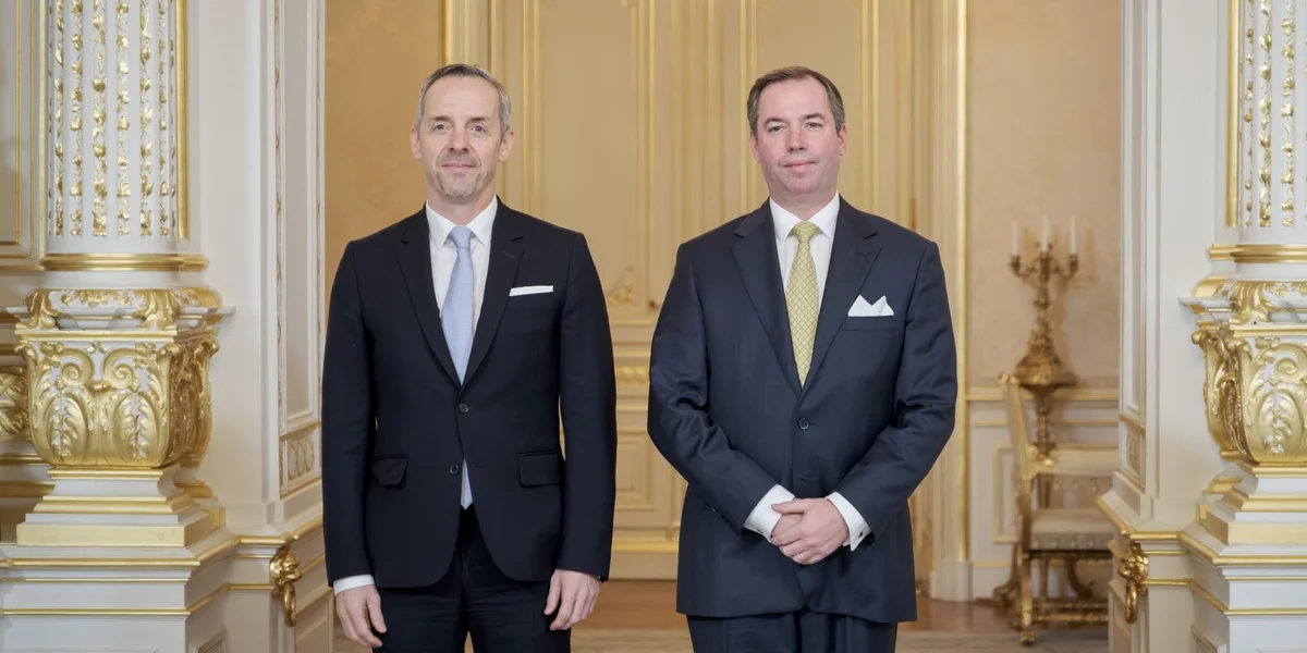 D'Audience de congé vum Minister Georges Mischo beim Grand-Duc | © SIP / PANCAKE! Photographie