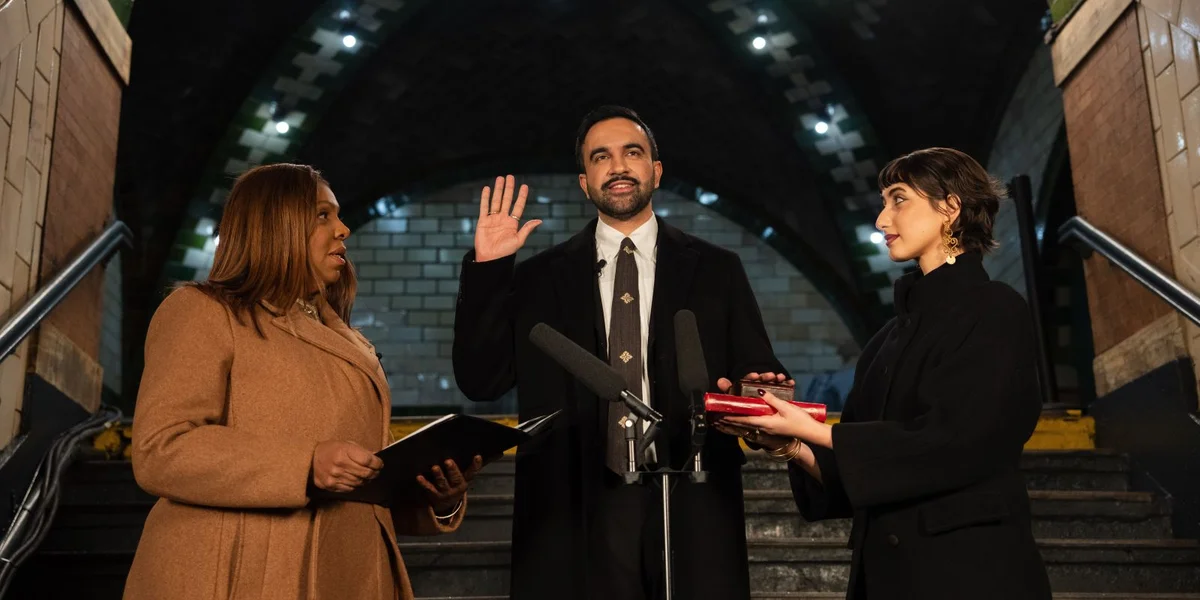 © Zohran Mamdani Vereedegung New York