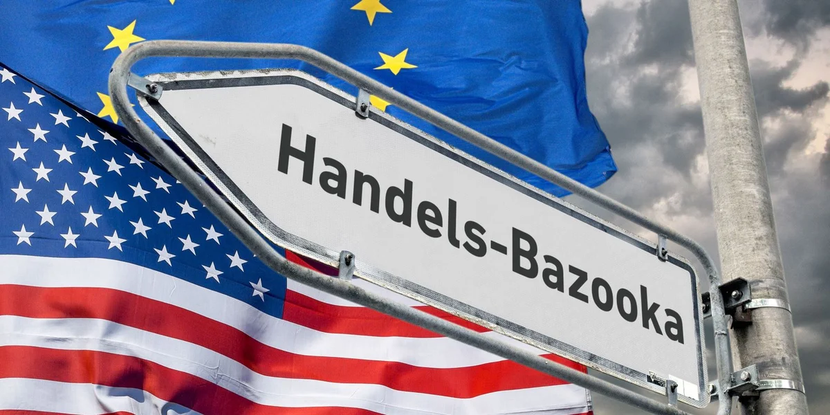D’EU kéint zum stäerksten Handelsinstrument gräifen: der ”Handels-Bazooka” | © picture alliance / SULUPRESS.DE | Torsten Sukrow / SULUPRESS.DE