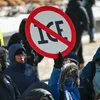 Echec viru Geriicht: ICE bleift weider zu Minneapolis | © EPA/CRAIG LASSIG