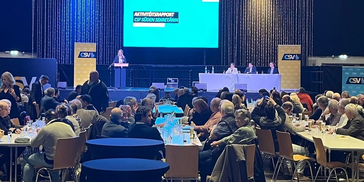 CSV-Kongress am Süden: CSV verdeedegt Prozedur an der Affär Wilmes | © Eric Ewald