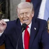 Donald Trump schwätzt dovun Attacken am Iran zeréckzefueren an deelt géint NATO aus | © EPA/WILL OLIVER