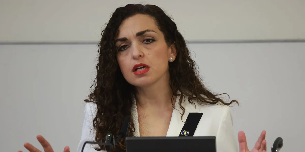 Vjosa Osmani | © EPA/CLEMENS BILAN