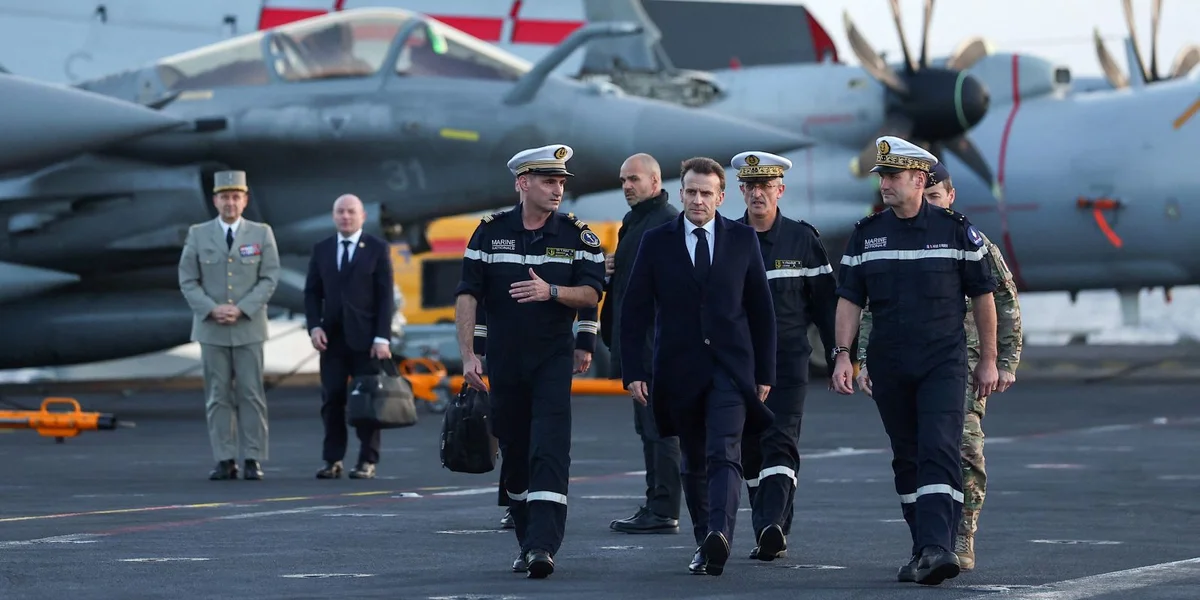 Franséisch Initiativ fir erëm Schëffsverkéier duerch Hormus-Passage z’erméiglechen | © EPA/GONZALO FUENTES / POOL MAXPPP OUT