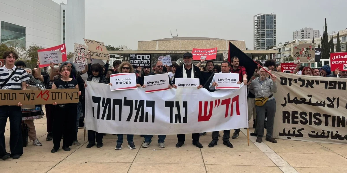 Manif zu Tel Aviv | © Léonardo Kahn