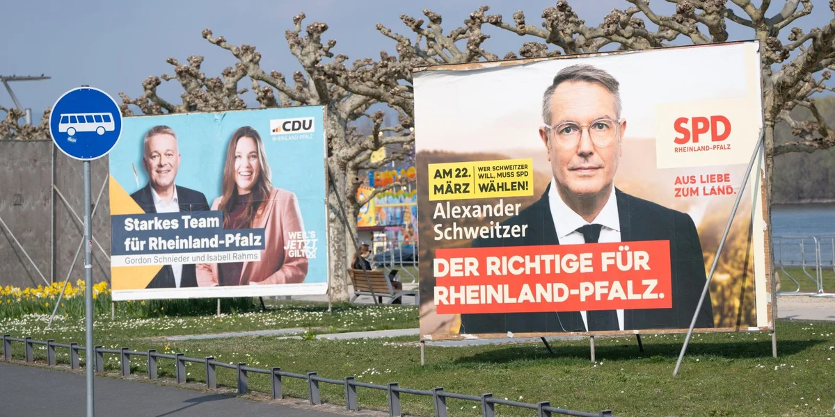 CDU oder SPD? A Rheinland-Pfalz gëtt haut e neie Landtag a Ministerpresident gewielt | © picture alliance / Chris Emil Janßen