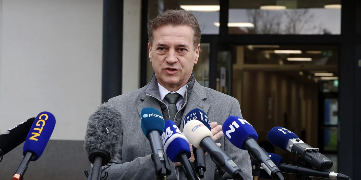 De sloweenesche Premierminister Robert Golob | © EPA/ANTONIO BAT