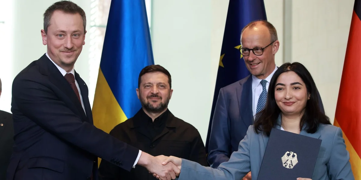 Méi wéi militäresch Hëllef: Däitschland an Ukrain solle strategesch Partner ginn | © EPA/CLEMENS BILAN