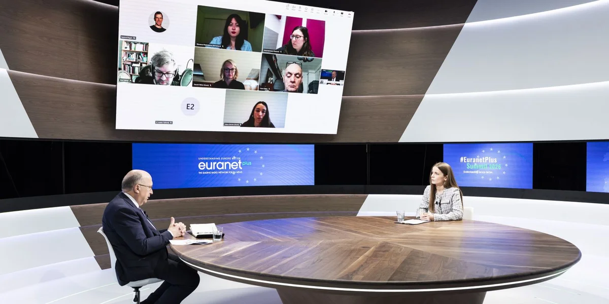 Andrius Kubilius am Interview | © Euranet Plus