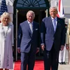 Kinnek Charles a Kinnigin Camilla an den USA: 250 Joer Frëndschaft, déi elo bréckelt | © EPA/ALLISON ROBBERT/ POOL
