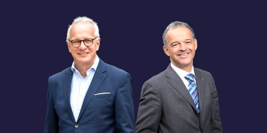 De Marc Lauer an de Michel Reckinger | © UEL