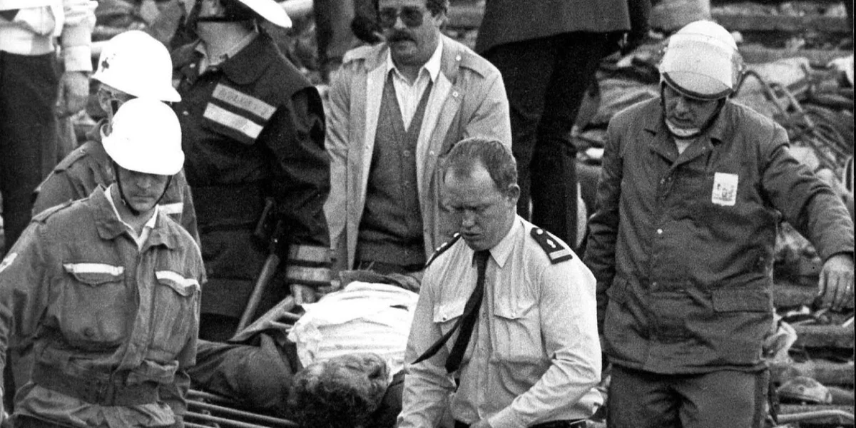 Den 29. Mee 1985 am Heysel-Stadium | © BELGA PHOTO FILES EPA/