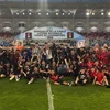 No verpasstem Championstitel: FC Déifferdeng 03 gewënnt d'Coupe géint Rousport | © FC Déifferdeng 03