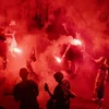 No PSG-Victoire vun der Champions League: Ausschreidungen uechter Frankräich | © EPA/VALENTINA CAMU