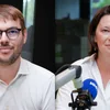 Journalisteronn virun der Tripartite | © Jo Diseviscourt