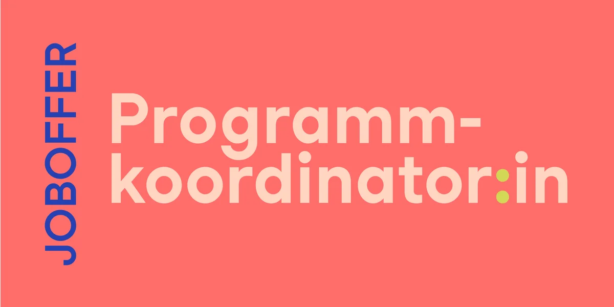 Programmkoordinator:in – Deelzäit oder Vollzäit