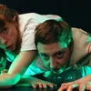 De frenglesche Performerinnen-Duo She Goat op Residenz am Neimënster | ©  James Allan