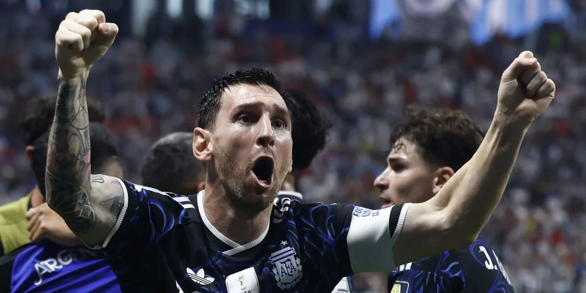 Argentinien dréit de Match a steet nees an der Finall | © EPA/WILL OLIVER