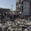 Schwéiert Äerdbiewen vu 7,4 op der Richterskala a Kolumbien - Op d'mannst 20 Doudeger | © EPA/ERNESTO GUZMAN JR