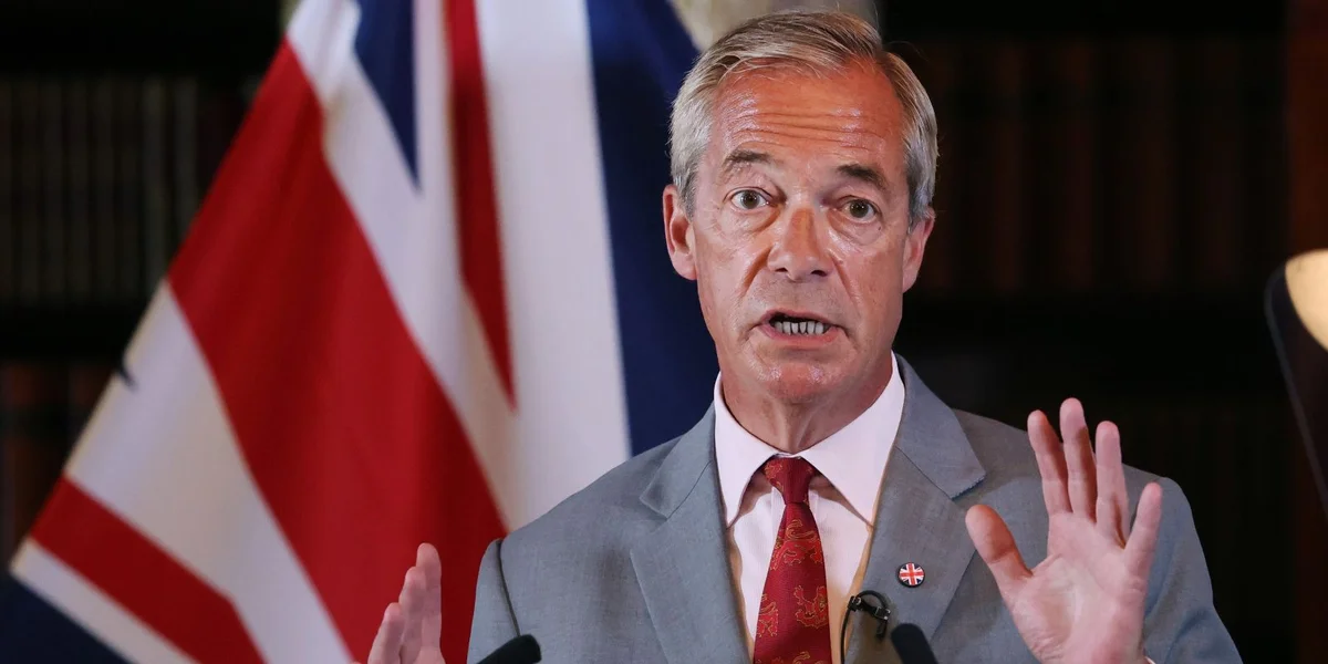 Rietspopulist Nigel Farage ass op en Neits an dat brittescht Parlament gewielt ginn | © EPA/ANDY RAIN