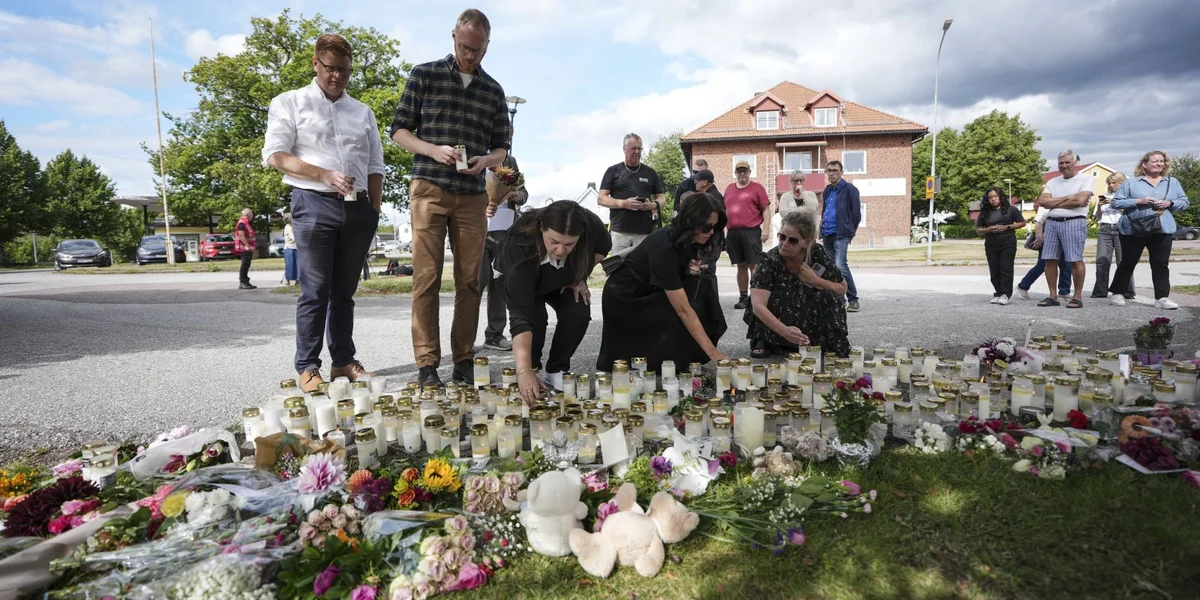 Affer vun der Schwäert-Attack a Schwede war e 17 Joer aalt Meedchen | © EPA/Magnus Lejhall SWEDEN OUT