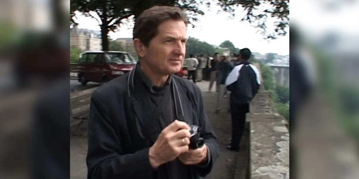 Den Heinz Cibulka wärend sengem Openthalt an der Stad am Joer 2002 | © ORF, ZIB-2, 17.09.2002