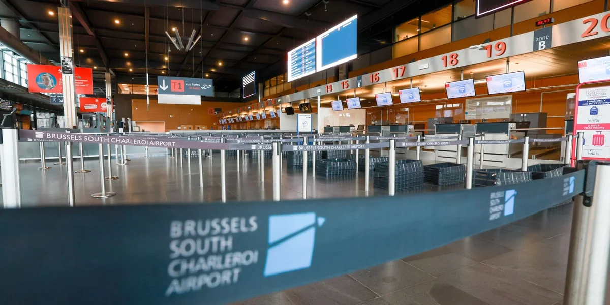 Bis den 10. Oktober leeën d'Fluchlotsen zu Charleroi d'Aarbecht nuets néier 
