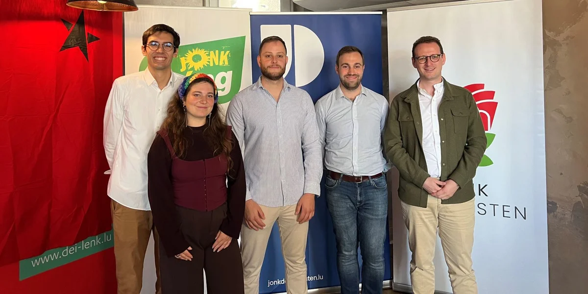 Jugendparteie fuerderen en nationaalt Logements-Regëster fir méi bezuelbare Wunnraum | © Pit Beffort