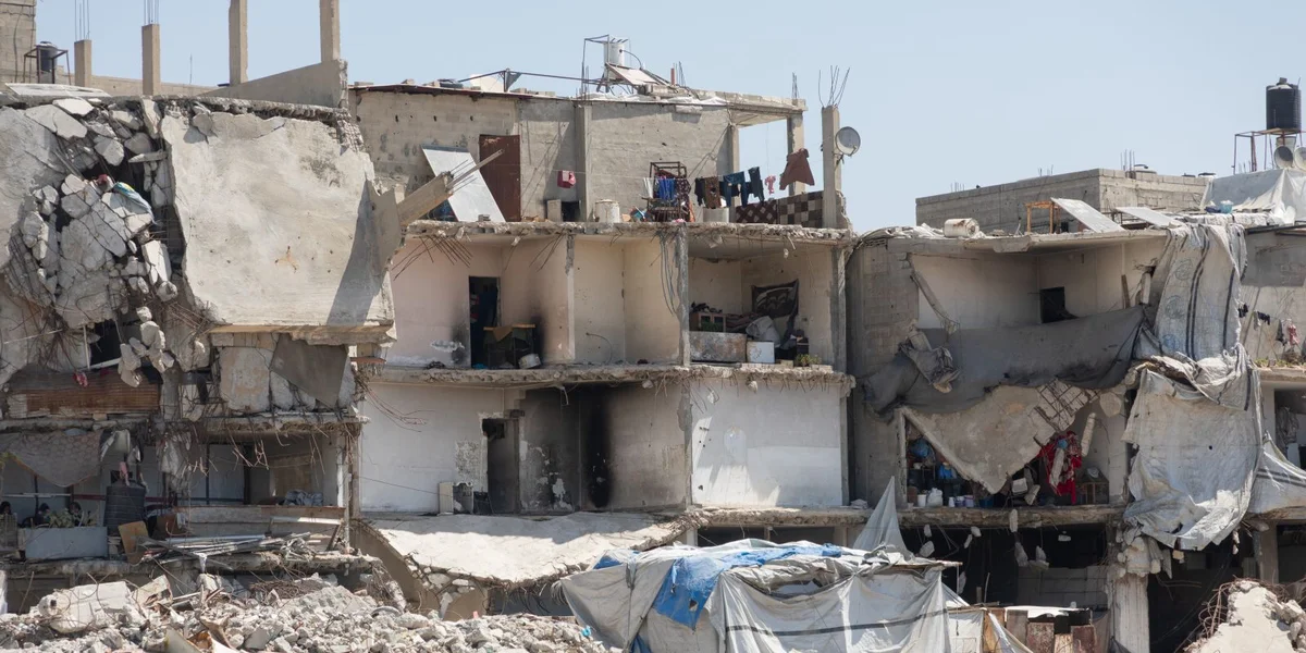 Ee Joer Wafferou a Gaza: "Theoreetesch ass de Krich eriwwer, praktesch geet e weider" | © Anonym
