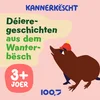 Déi zweefaarweg Bëschspëtzmaus an hir Spënnchen