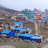 Nepaleesesch Postkaarte vum Guy Helminger - Kyanjin Gompa